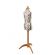 <strong>Adjustable Dressmakers Dummy</strong> <span>Rosebuds Floral Fabric with Natural Wooden Stand, Dress Form Sizes 6 to 10, Pin, Measure, Fit and Display your Clothes on this Tailors Dummy</span> <em>Sewing Online 5912P</em>