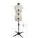 <strong>Adjustable Dressmakers Dummy</strong> <span>in Beige Sugar Ditsy Fabric with Hem Marker, Dress Form Sizes 10 to 20, Pin, Measure, Fit and Display your Clothes on this Tailors Dummy</span> <em>Sewing Online 5914--</em>