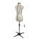 <strong>Adjustable Dressmakers Dummy</strong> <span>in Beige Sugar Ditsy Fabric with Hem Marker, Dress Form Sizes 10 to 20, Pin, Measure, Fit and Display your Clothes on this Tailors Dummy</span> <em>Sewing Online 5914--</em>