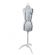 <strong>Adjustable Dressmakers Dummy</strong> <span>Blue Sugar Ditsy Fabric with Natural Wooden Stand, Dress Form Sizes 6 to 22, Pin, Measure, Fit and Display your Clothes on this Tailors Dummy</span> <em>Sewing Online 5915--</em>