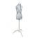 <strong>Adjustable Dressmakers Dummy</strong> <span>Blue Sugar Ditsy Fabric with Natural Wooden Stand, Dress Form Sizes 6 to 10, Pin, Measure, Fit and Display your Clothes on this Tailors Dummy</span> <em>Sewing Online 5915P</em>