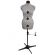 <strong>Adjustable Dressmakers Dummy</strong> <span>in Grey Polka Dot with Hem Marker, Dress Form Sizes 6 to 22, Pin, Measure, Fit and Display your Clothes on this Tailors Dummy</span> <em>Sewing Online 5916</em>