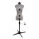 <strong>Adjustable Dressmakers Dummy</strong> <span>in Grey Polka Dot with Hem Marker, Dress Form Sizes 6 to 10, Pin, Measure, Fit and Display your Clothes on this Tailors Dummy</span> <em>Sewing Online 5916P</em>
