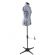 <strong>Adjustable Trouser Dressmakers Dummy</strong> <span>in a Geometric Blue on White Fabric with Hem Marker, Dress Form Sizes 10 to 20, Pin, Measure, Fit and Display your Clothes on this Tailors Dummy</span> <em>Sewing Online FG26---</em>