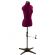 <strong>Adjustable Dressmakers Dummy</strong> <span>in Wine Fabric with Hem Marker, Dress Form Sizes 10 to 22, Pin, Measure, Fit and Display your Clothes on this Tailors Dummy</span> <em>Sewing Online 02381--WINE</em>