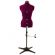 <strong>Adjustable Dressmakers Dummy</strong> <span>in Wine Fabric with Hem Marker, Dress Form Sizes 10 to 22, Pin, Measure, Fit and Display your Clothes on this Tailors Dummy</span> <em>Sewing Online 02381--WINE</em>
