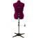 <strong>Adjustable Dressmakers Dummy</strong> <span>in Wine Fabric with Hem Marker, Dress Form Sizes 16 to 22, Pin, Measure, Fit and Display your Clothes on this Tailors Dummy</span> <em>Sewing Online 023817-WINE</em>