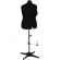 <strong>Adjustable Dressmakers Dummy</strong> <span>in Black Fabric with Hem Marker, Dress Form Size 18 to 24, Pin, Measure, Fit and Display your Clothes on this Tailors Dummy</span> <em>Sewing Online 023818-Black</em>