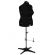 <strong>Adjustable Dressmakers Dummy</strong> <span>in Black Fabric with Hem Marker, Dress Form Size 18 to 24, Pin, Measure, Fit and Display your Clothes on this Tailors Dummy</span> <em>Sewing Online 023818-Black</em>