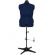 <strong>Adjustable Dressmakers Dummy</strong> <span>in Navy Fabric with Hem Marker, Dress Form Size 18 to 24, Pin, Measure, Fit and Display your Clothes on this Tailors Dummy</span> <em>Sewing Online 023818-NVY</em>