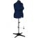 <strong>Adjustable Dressmakers Dummy</strong> <span>in Navy Fabric with Hem Marker, Dress Form Size 18 to 24, Pin, Measure, Fit and Display your Clothes on this Tailors Dummy</span> <em>Sewing Online 023818-NVY</em>