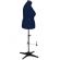 <strong>Adjustable Dressmakers Dummy</strong> <span>in Navy Fabric with Hem Marker, Dress Form Size 18 to 24, Pin, Measure, Fit and Display your Clothes on this Tailors Dummy</span> <em>Sewing Online 023818-NVY</em>