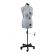 <strong>Adjustable Dressmakers Dummy Ditsy Wedgewood Blue with Hem Marker and 5-star Base on Castors</strong> <span>Dress Form Sizes 16-20, Pin, Measure, Fit and Display Clothes on this Tailors Dummy</span> <em>Sewing Online 5919B</em>