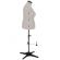 <strong>Adjustable Dressmakers Dummy</strong> <span>in Grey Fabric with Hem Marker, Dress Form Size 18 to 24, Pin, Measure, Fit and Display your Clothes on this Tailors Dummy</span> <em>Sewing Online SW153-GREY</em>