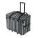 <strong>Extra Large Sewing Machine Trolley Bag on Wheels</strong> <span>Black with White Stripes | 63 x 43 x 30cm | Sewing Machine Storage for Janome, Brother, Singer, Bernina and Most Machines</span> <em>Birch 006107-STRIPE-BLK</em>