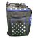 <strong>Large Sewing Machine Trolley Bag on Wheels</strong> <span>Black with White Spots & Blue Trim | 53 x 41 x 29cm | Sewing Machine Storage for Janome, Brother, Singer, Bernina and Most Machines</span> <em>Sewing Online 006106-BLK-BLUE</em>