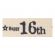 <strong>Berisfords 15mm Charcoal Special 16th Birthday Ribbon (4m spool)</strong> <em>Berisfords Ribbon C1387415-1</em>