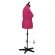 <strong>Adjustable Dressmakers Dummy</strong> <span>Celine Standard in Fuchsia Fabric with Hem Marker, Dress Form Sizes 20 to 22, Pin, Measure, Fit and Display your Clothes on this Tailors Dummy</span> <em>Sewing Online FG972</em>