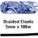 <strong>Black 100m Braided Elastic :: 5mm</strong> <em>Hemline E05-BLK</em>