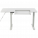 <strong>Electric Height Adjustable-Sewing/Craft Table White with White Legs</strong> <span>Side Extension and Adjustable Height Sewing Machine Platform</span> <em>Sewing Online WC1015</em>