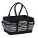 <strong>Craft Organiser Bag</strong> <span>Black & White Stripe, Collapsible Caddy and Tote with Compartments for Sewing, Scrapbooking, Paper Craft and Art</span> <em>Everything Mary EVM12776-2</em>