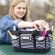 <strong>Craft Organiser Bag</strong> <span>Black & White Stripe, Collapsible Caddy and Tote with Compartments for Sewing, Scrapbooking, Paper Craft and Art</span> <em>Everything Mary EVM12776-2</em>