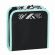 <strong>Collapsible Desktop Craft Organiser</strong> <span>Teal Geometric Stripe for Sewing, Scrapbooking, Paper Craft and Art</span> <em>Everything Mary EVM12830-2</em>