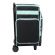 <strong>Craft Trolley Bag</strong> <span>Black & Mint, Craft Organiser on Wheels for Sewing, Scrapbooking, Paper Craft and Art, Storage Case for Supplies and Accessories</span> <em>Everything Mary EVM12855-1</em>