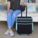 <strong>Craft Trolley Bag</strong> <span>Black & Mint, Craft Organiser on Wheels for Sewing, Scrapbooking, Paper Craft and Art, Storage Case for Supplies and Accessories</span> <em>Everything Mary EVM12855-1</em>