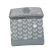 <strong>Sewing Box with Compartments</strong> <span>Grey Leaf Print, Collapsible Storage and Organiser Basket for Sewing Supplies, Accessories, Thread, Needles and Scissors</span> <em>Everything Mary EVM12861-1</em>