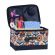 <strong>Sewing Box with Compartments</strong> <span>Navy & Multicolour Floral, Collapsible Storage and Organiser Basket for Sewing Supplies, Accessories, Thread, Needles and Scissors</span> <em>Everything Mary EVM12861-2</em>