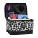 <strong>Sewing Box with Compartments</strong> <span>Cheetah Print, Collapsible Storage and Organiser Basket for Sewing Supplies, Accessories, Thread, Needles and Scissors</span> <em>Everything Mary EVM13201-1</em>