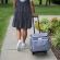 Everything Mary Craft Trolley Bag, Grey & Cream - Craft Organiser on Wheels for Sewing, Scrapbooking, Paper Craft, and Art - Storage Case for Supplies and Accessories - EVM6362-11