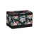 <strong>Sewing Box with Compartments</strong> <span>Black Floral Design, Collapsible Storage and Organiser Basket for Sewing Supplies, Accessories, Thread, Needles and Scissors</span> <em>Everything Mary EVM13204-1</em>