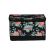 <strong>Sewing Box with Compartments</strong> <span>Black Floral Design, Collapsible Storage and Organiser Basket for Sewing Supplies, Accessories, Thread, Needles and Scissors</span> <em>Everything Mary EVM13204-1</em>