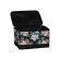 <strong>Sewing Box with Compartments</strong> <span>Black Floral Design, Collapsible Storage and Organiser Basket for Sewing Supplies, Accessories, Thread, Needles and Scissors</span> <em>Everything Mary EVM13204-1</em>