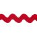 <strong>Ric Rac Trim 25m X 22mm :: Red</strong> <em>Essential Trimmings ET402-RED</em>