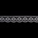 <strong>Rayon Embroidered Nylon Lace Tulle 25m X 25mm :: Ivory</strong> <em>Essential Trimmings ET424-IVY</em>