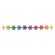 <strong>Flower Trim 25m X 10mm Multi-coloured</strong> <em>Essential Trimmings ET613-MUL</em>