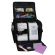 Sewing Machine Trolley Bag Black/White Leaf Swirls - Everything Mary EVM8800-19