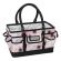 <strong>Craft Organiser Bag</strong> <span>White & Floral, Collapsible Caddy and Tote with Compartments for Sewing, Scrapbooking, Paper Craft and Art</span> <em>Everything Mary EVM12392-5</em>
