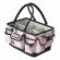 <strong>Craft Organiser Bag</strong> <span>White & Floral, Collapsible Caddy and Tote with Compartments for Sewing, Scrapbooking, Paper Craft and Art</span> <em>Everything Mary EVM12392-5</em>