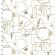 <strong>Cotton Craft Fabric 110cmx1m Metallic Fusion Collection Gold Geometric Outlines</strong> <em>Sewing Online 16551-GLD</em>