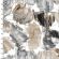 <strong>Cotton Craft Fabric 110cmx1m Metallic Fusion Collection</strong> <span>Neutral Painted Shapes</span> <em>Sewing Online 16555-MLT</em>