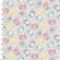 <strong>Cotton Craft Fabric 110cm wide x 1m Small & Mighty Flannel Collection-Elephants</strong> <em>Sewing Online 17157-LT GRAY</em>