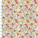 <strong>Cotton Craft Fabric 110cm wide x 1m Feed The Bees Collection-Floral</strong> <em>Sewing Online 17214-WHT</em>
