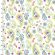 <strong>Cotton Craft Fabric 110cm wide x 1m Summer Song Collection-Paisley</strong> <em>Sewing Online 17269-WHITE</em>