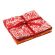 <strong>Red and Orange Floral Themed Pack of 5 Cotton Fat Quarters FE0098</strong> <em>Sewing Online FE0098</em>