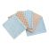 <strong>Geometric Floral Themed Pack of 5 Cotton Fat Quarters</strong> <em>Sewing Online FA225</em>