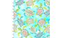 <strong>Cotton Craft Fabric 110cm wide x 1m Sandsational Collection-Sea Turtle Cove</strong> <em>Sewing Online 22927-AQU</em>